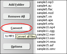 Click Convert